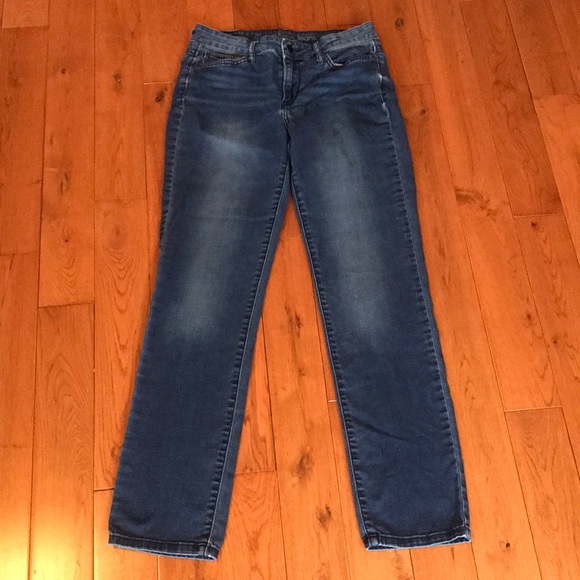 Calvin Klein Ultimate Skinny Distressed Jeans - Picture 2 of 8